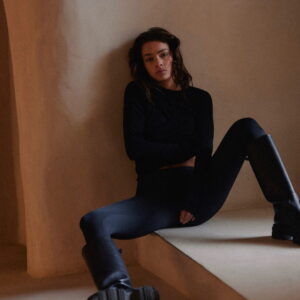 longsleeve LIGHT RIB black
