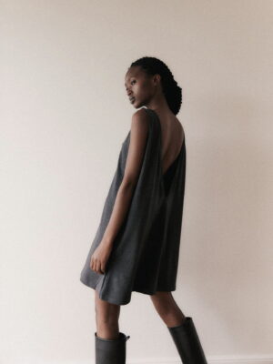sukienka #SKATEGIRL graphite