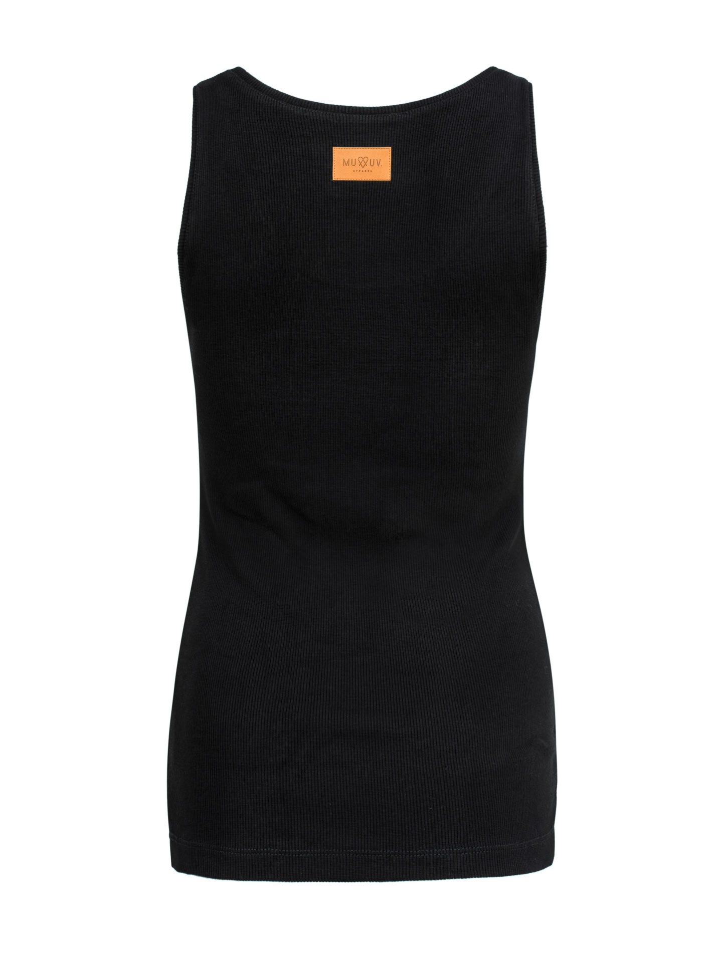 Koszulka Basic Rib Black Back