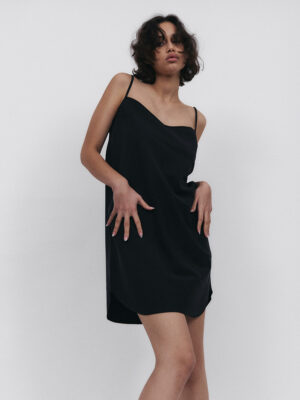 slip dress SHAMELESS black
